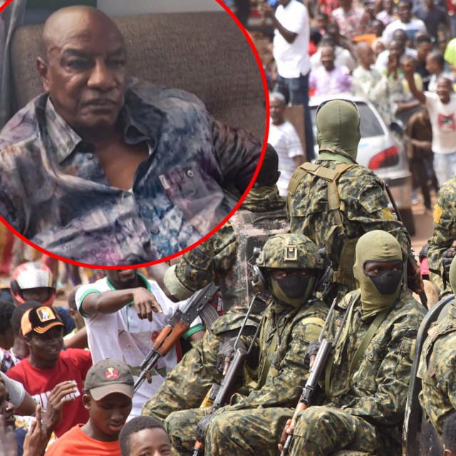 Ljudi na ulicama Gvineje slave nakon što je vojska svrgnula predsjednika