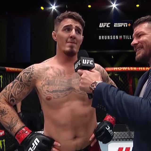 Tom Aspinall i Michael Bisping