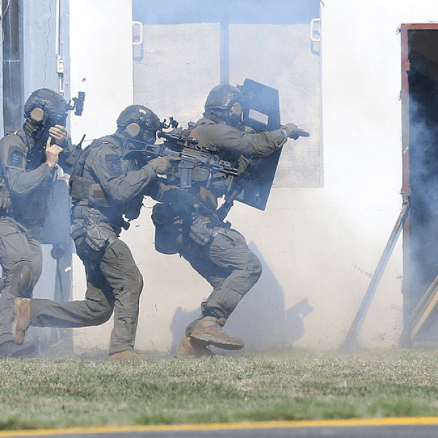 Pokazna vježba ATJ Lučko