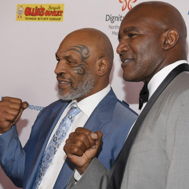 Mike Tyson i Evander Holyfield