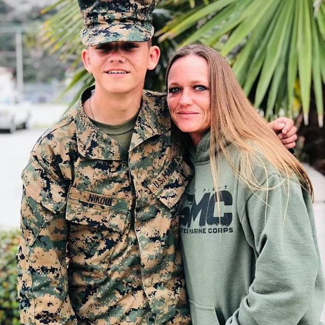 Kareem Nikoui i njegova majka Shana Chappell