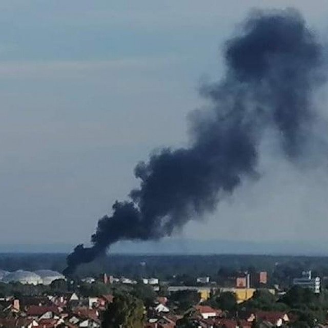 Požar u Zagrebu