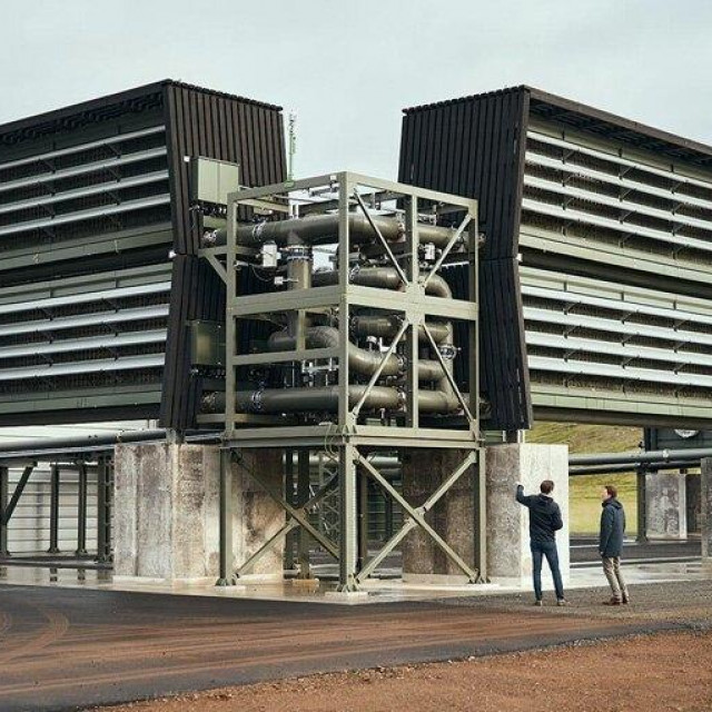 Orca,biljka stroj na Islandu