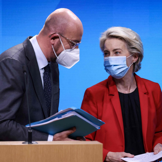 Charles Michel i Ursula von der Leyen