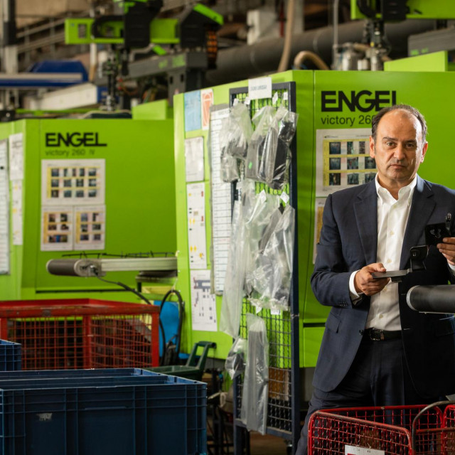 Marinko Došen, predsjednik Uprave AD Plastika u solinskoj tvornici


 