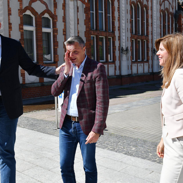 Stjepan Kovač, Pedja Grbin i Biljana Borzan