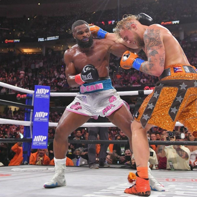 Tyron Woodley i Jake Paul