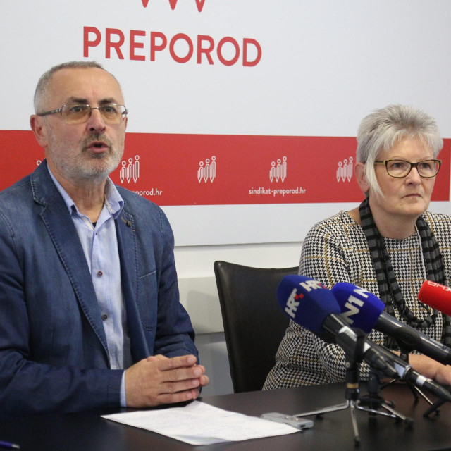 Željko Stipić, predsjednik školskog sindikata Preporod