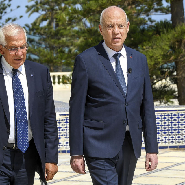 Josep Borrell i Kais Saied