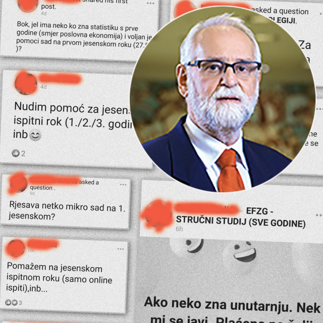 prof. dr. sc. Boško Šego (u krugu)