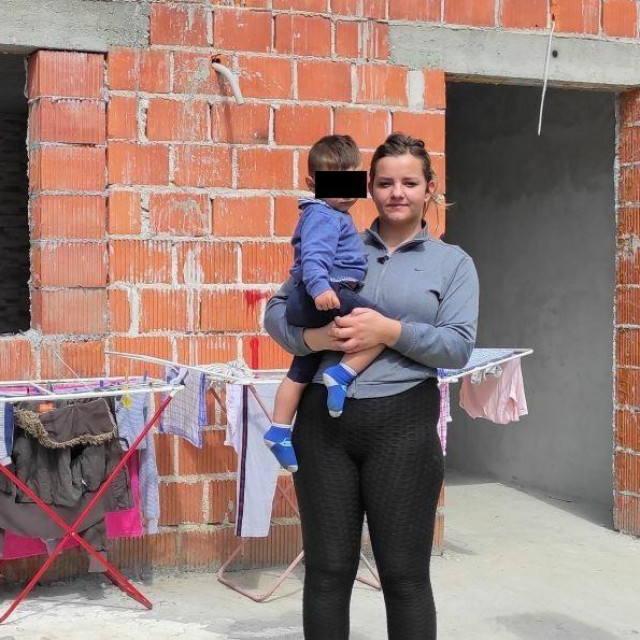 Leonarda Rebrović sa sinom Markom