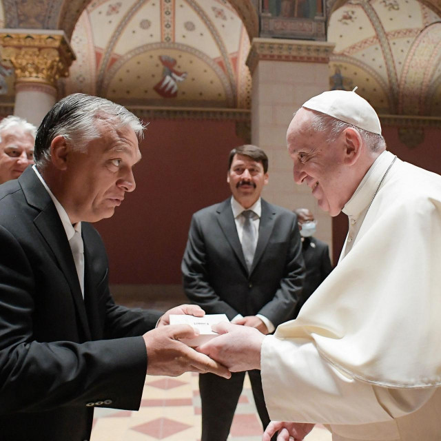 Viktor Orban i papa Franjo