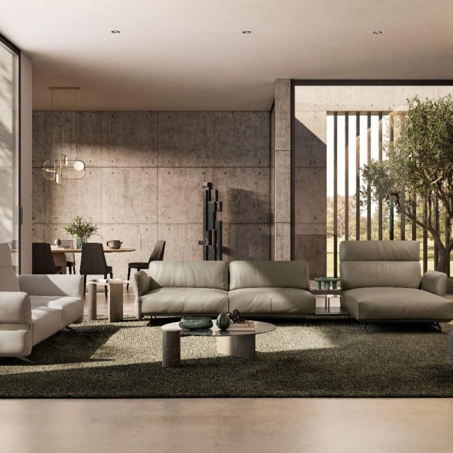 foto Natuzzi, salon u Zagrebu,Buzin