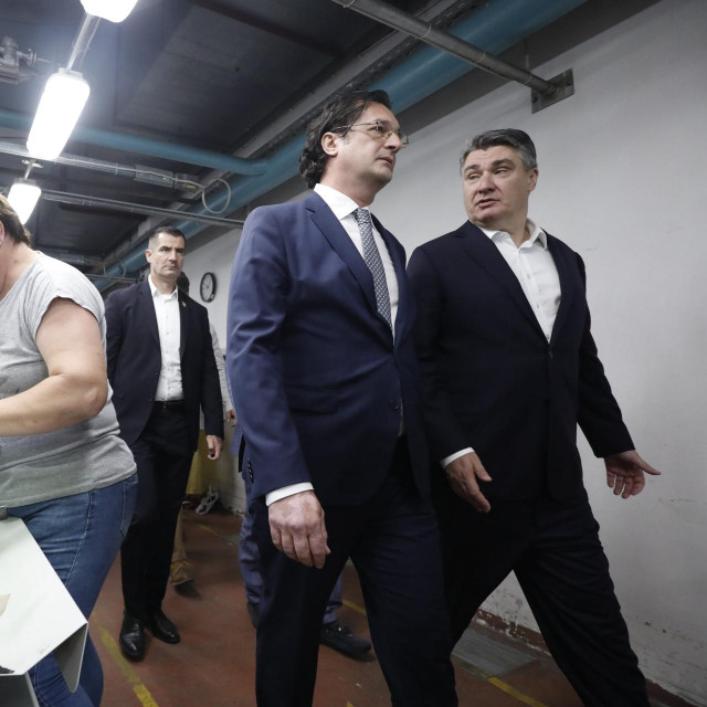 Tomislav Babić i Zoran Milanović