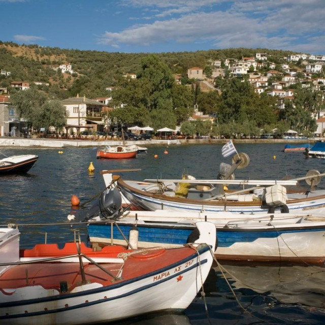 Poluotok Pelion u Grčkoj; ilustracija