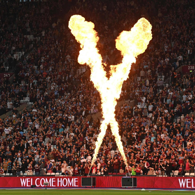 Navijači West Hama na svom stadionu u Londonu