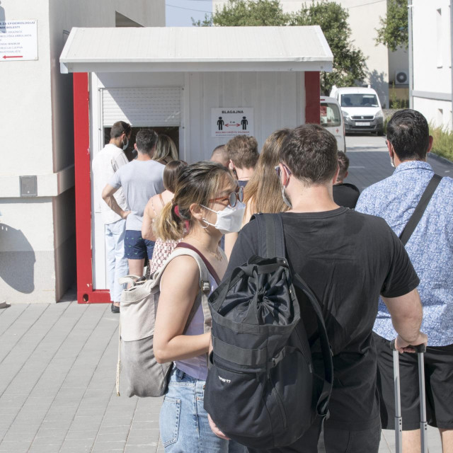 Ilustracija, red za testiranje