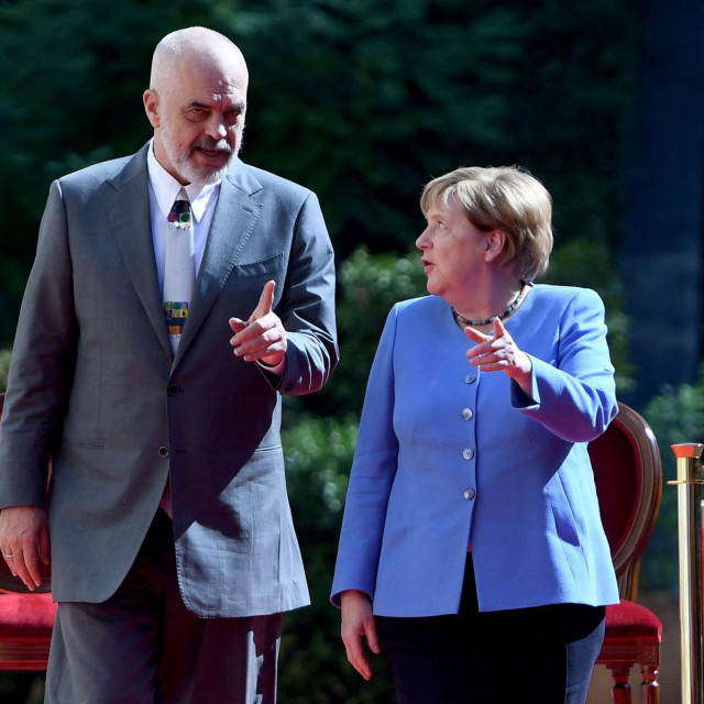 Angela Merkel i Edi Rama