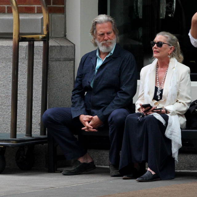 Jeff Bridges s suprugom Susan Geston