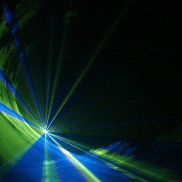 Laseri ilustracija