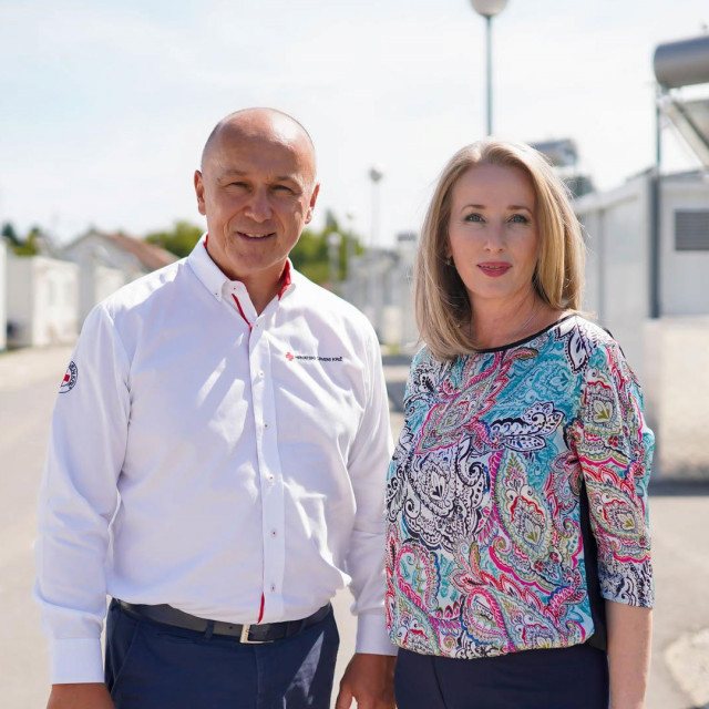 Renata Vujasinović i Robert Markt