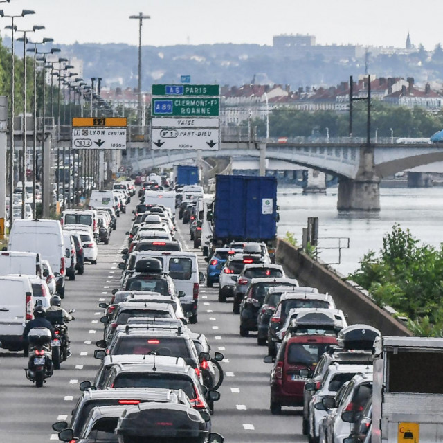 Prizor iz Lyona, arhivska fotografija