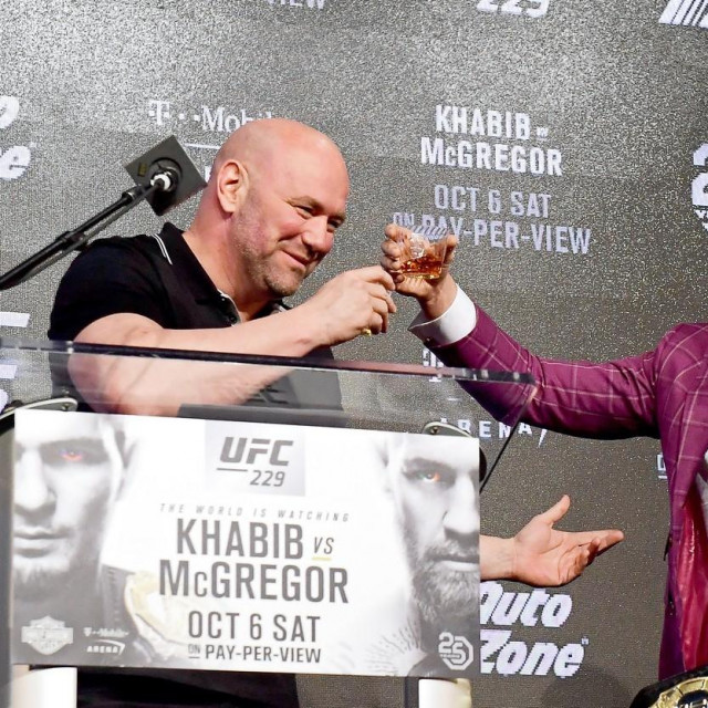 Dana White i Conor McGregor