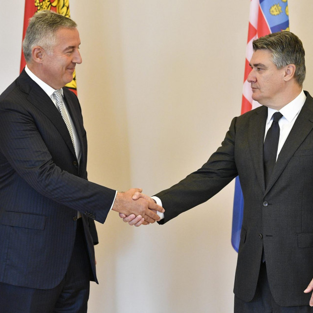 Milo Đukanovic i Zoran Milanović