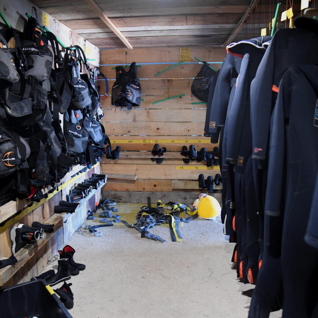 Ronilački centar Foka u kampu Šimuni na Pagu