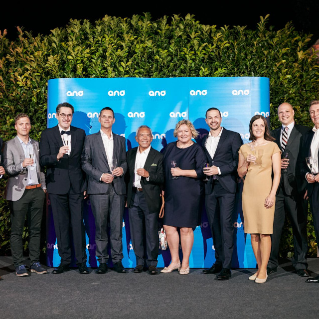 Anđela Buconjić Šutija s međunarodnim ANO-AON partnerima.