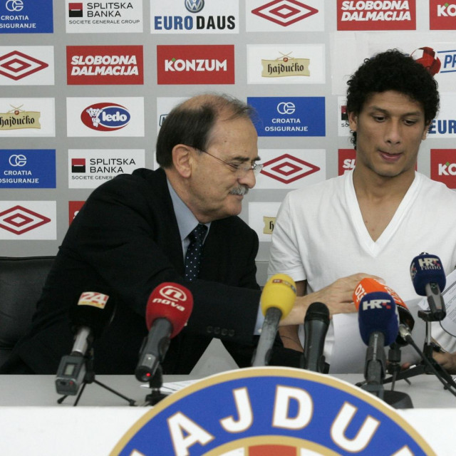 Sergije Krešić kao sportski direktor Hajduka

 