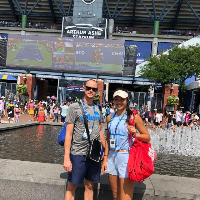 Roman Kelečić, Emma Raducanu