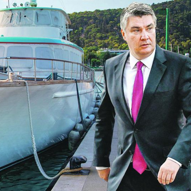 Jahta Učka, Zoran Milanović