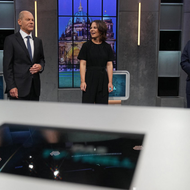 Olaf Scholz, Annalena Bearbock i Armin Laschet