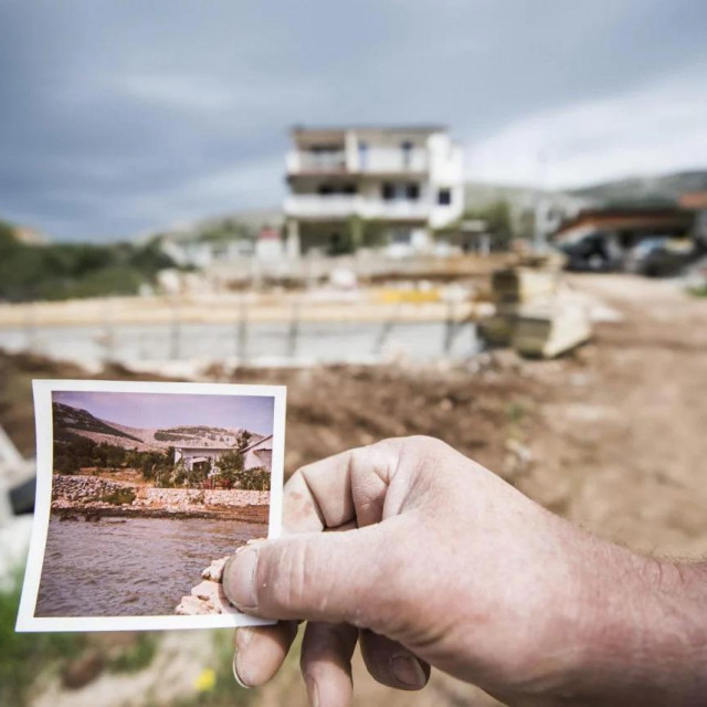 Na staroj fotografiji jasno se vidi dokle je sezalo more  