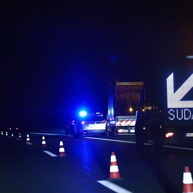 Policijski očevid na mjestu nesreće