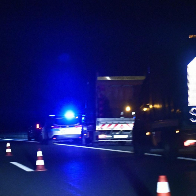 Policijski očevid na mjestu nesreće