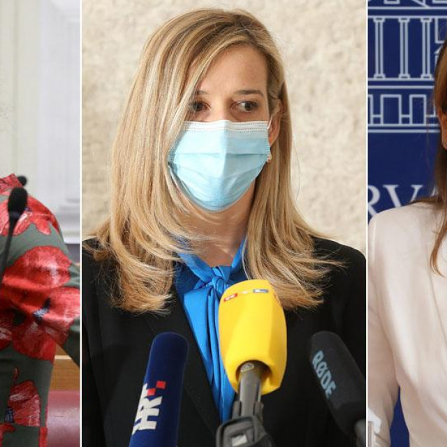 Marija Selak Raspudić, Mirela Ahmetović, Karolina Vidović Krišto