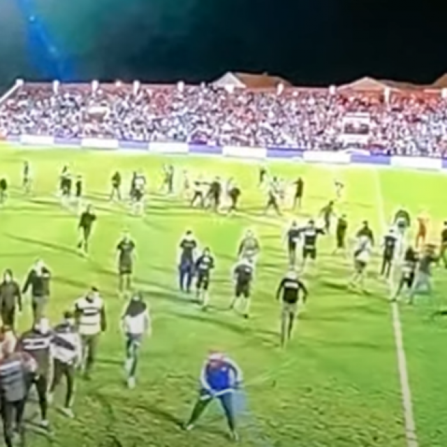 Velež - Borac prekid