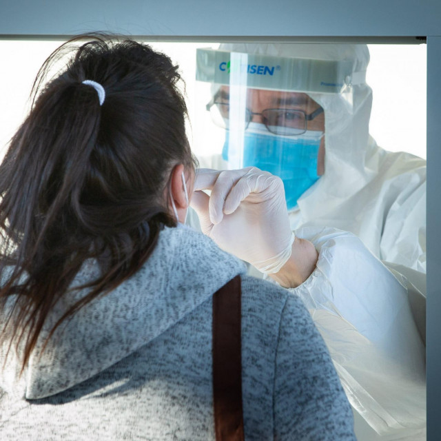 Testiranje na koronavirus, Ilustracija