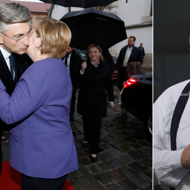 Angela Merkel i Andrej Plenković/Željko Trkanjec