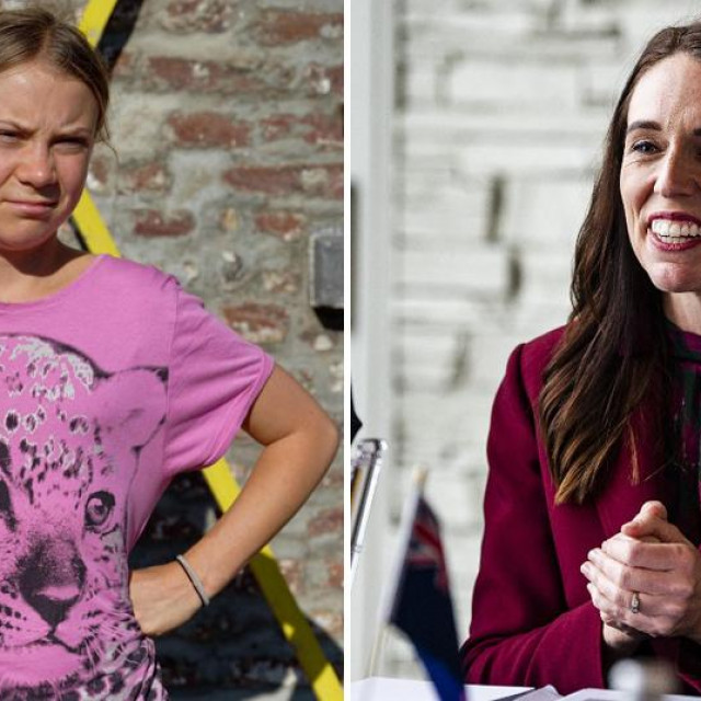 Greta Thunberg i Jacinda Ardern