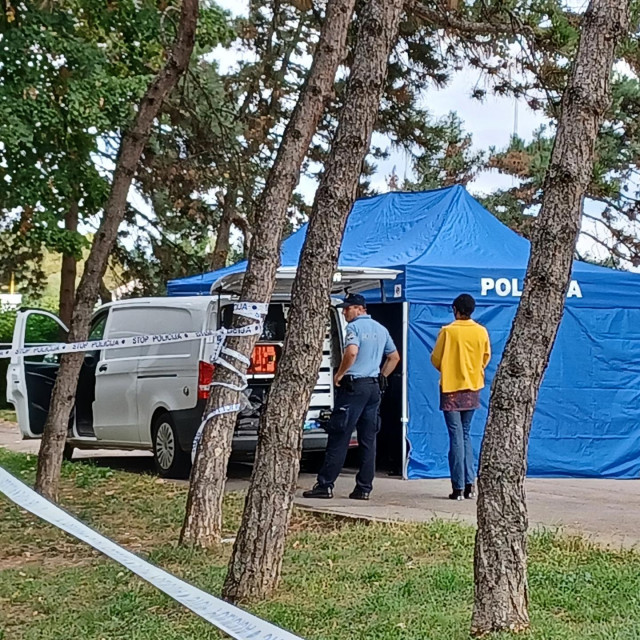 Mjesto gdje je pronađeno tijelo muškarca