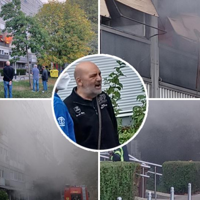 Požar u Zapruđu, u krugu: Dalibor K.