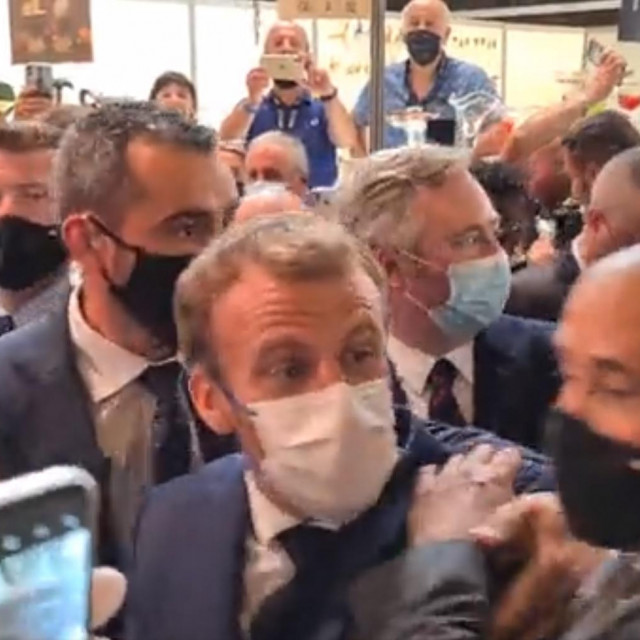 Emmanuel Macron u Lyonu