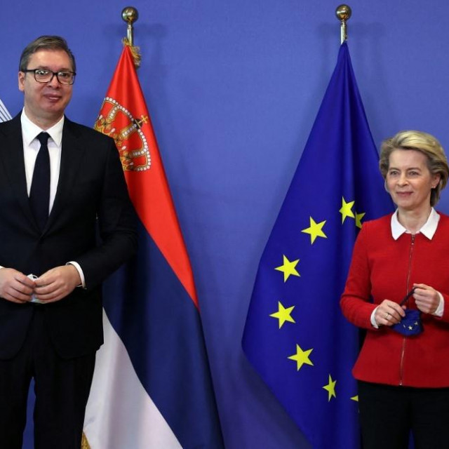 Aleksandar Vučić i Ursula von der Leyen