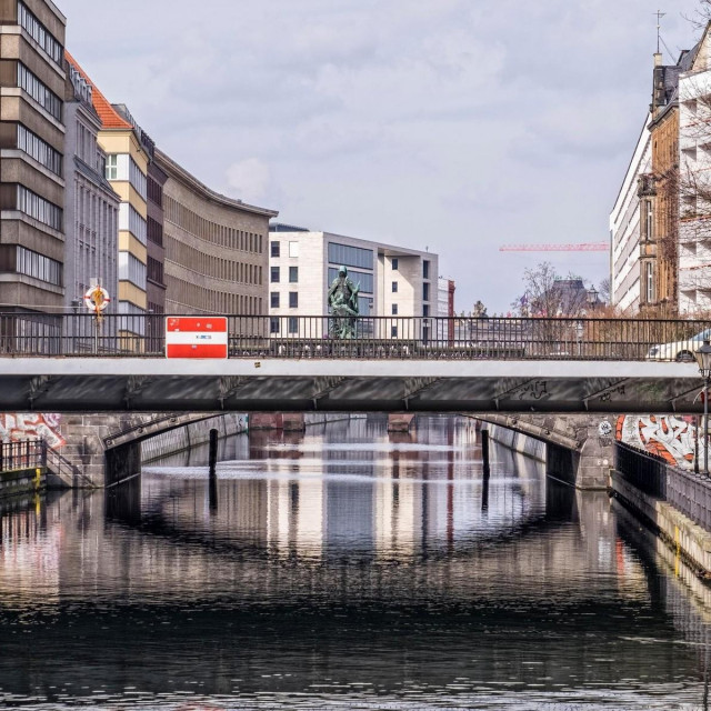 Ilustracija, zgrade u Berlinu