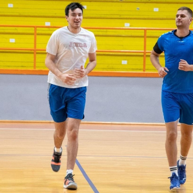 Sin Slavka Goluže Ivan (lijevo) i Marin Vitić