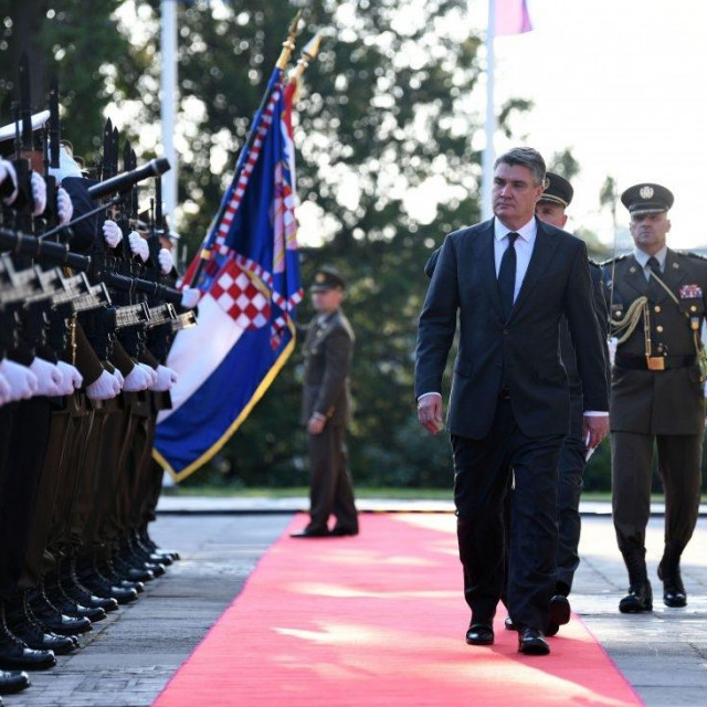 Zoran Milanović, svečani prijem povodom Dana policije