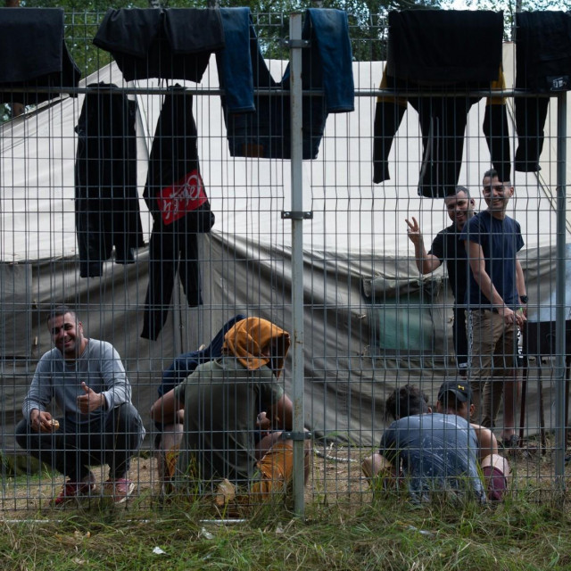 Migranti na litavsko-bjeloruskoj granici